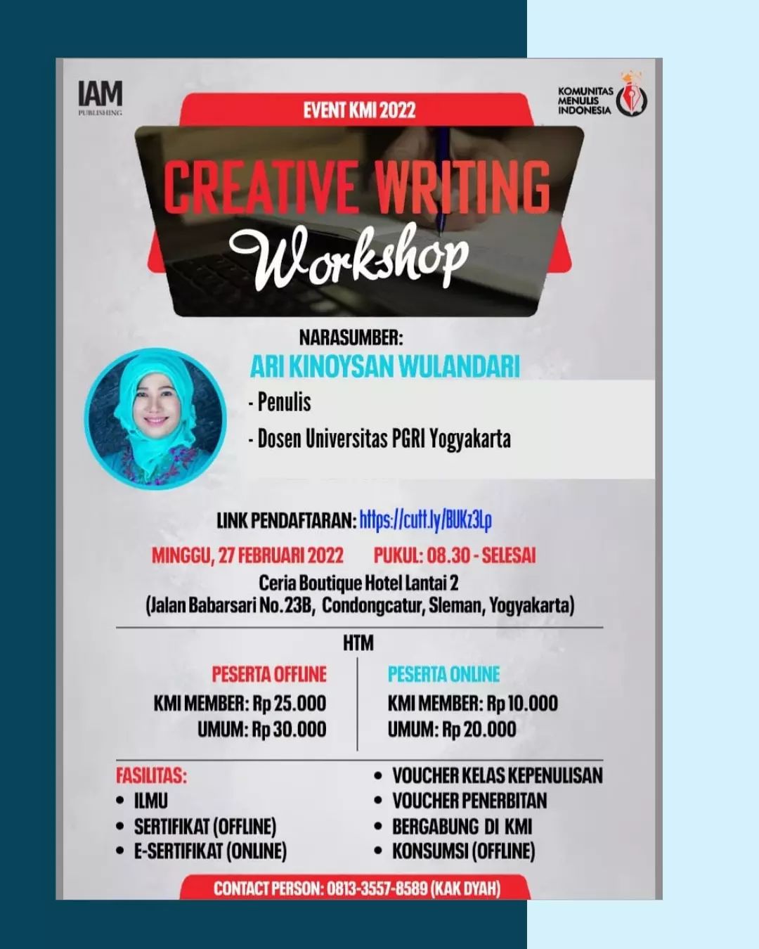 Webinar Gratis – Ari Kinoysan Wulandari